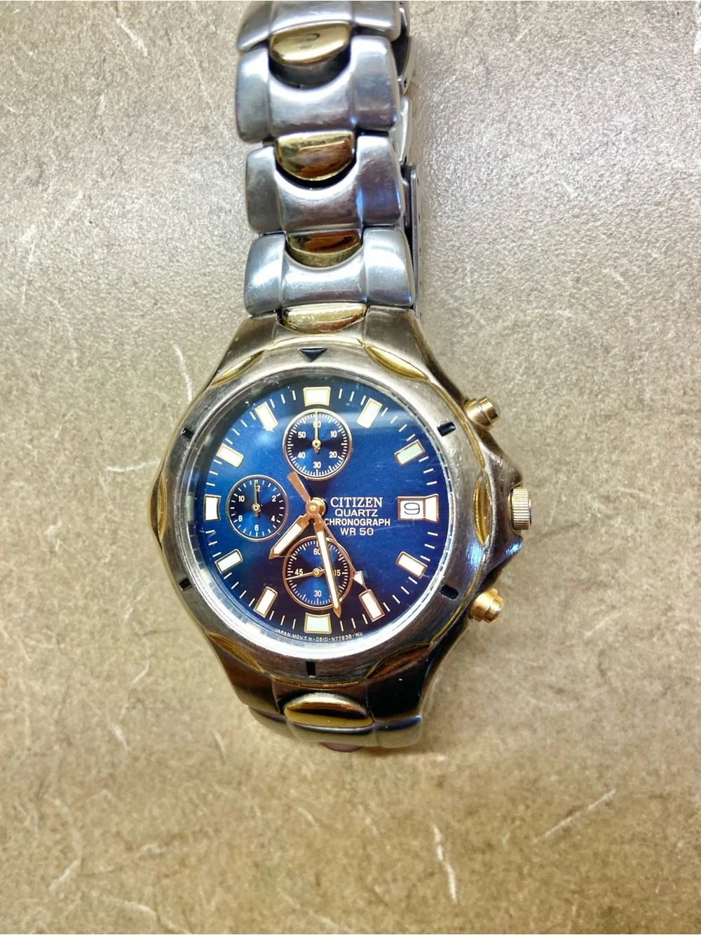 Citizen chronograph deep